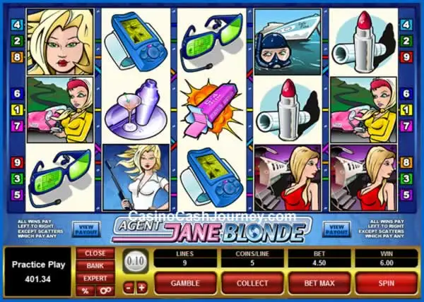 agent Jane Blonde betway casino