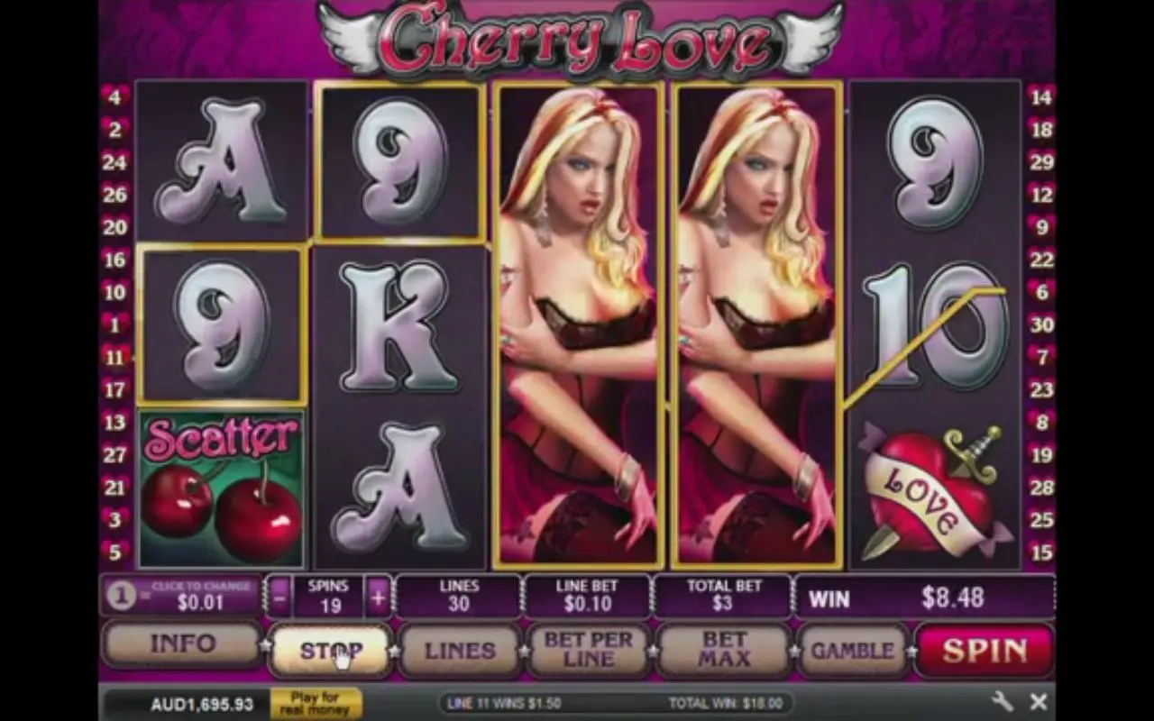 Cherry Love slot Danske Casinoer