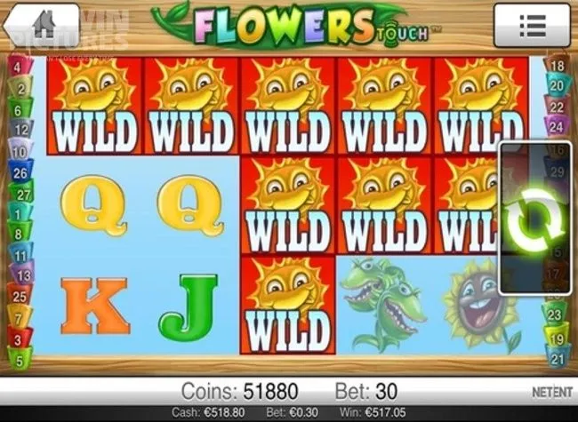Flowers slot Danske Casinoer