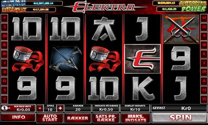 elektra Danske Casinoer
