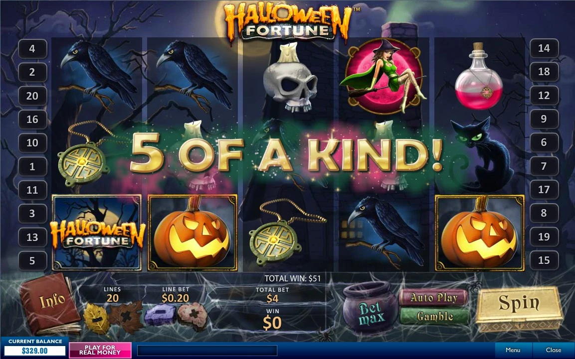 halloween fortune Danske Casinoer