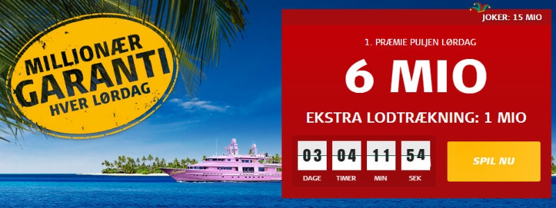 Danske Spil Lotto Danske Casinoer gevinst