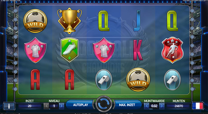 Football Champions Cup spillemaskine Danske Casinoer