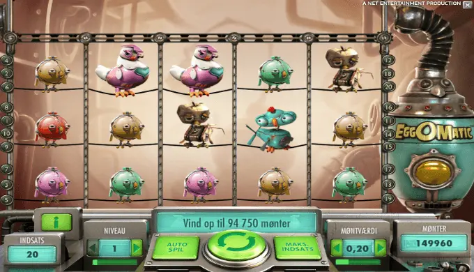 EggOMatic-Danske Casinoer