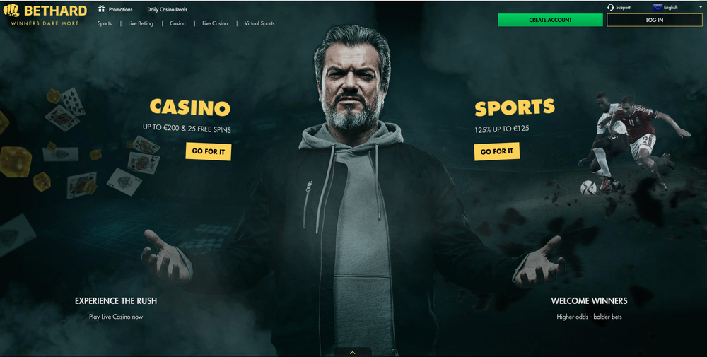 Bethard casino bonus
